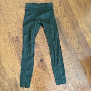 Kids Green Leggings